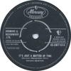 7inch Record BROOK BENTON - It's Just A Matter Of Time / Hurtin 45AMT1014 Mercury 1959 UK Pop Used