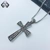 Xiweier Cross Hip Hop Trendy Necklace for Men and Women