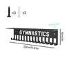 Medal Display Rack Metal Medal Hanger Holder Wall Mounted Large Capacity Award Holder For Race Soccer Basketball Sports Karate
