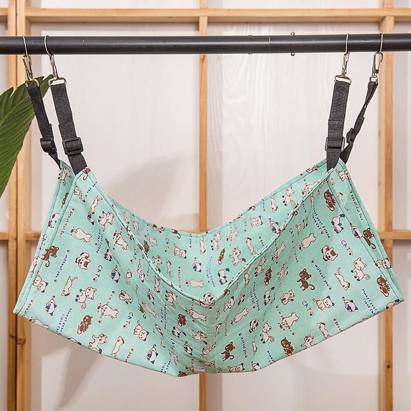 Pet Bed Cat Hanging Hammock Plush Warm Winter For Small Cats And Cages