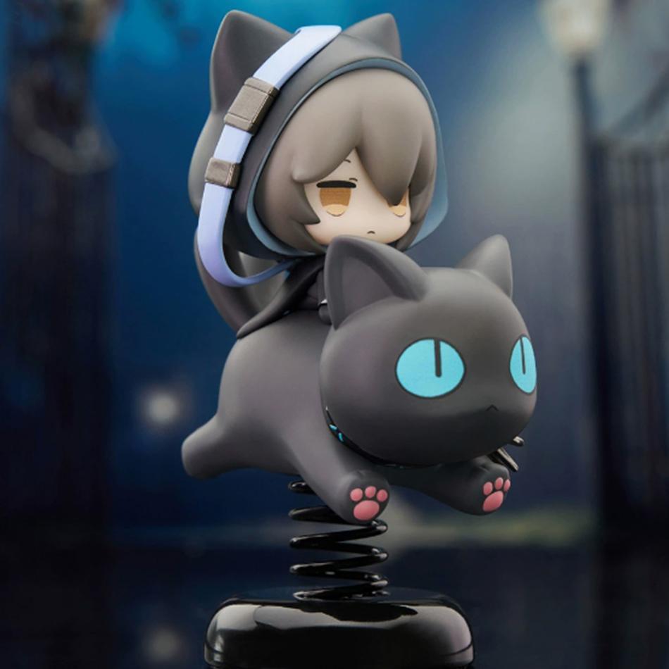 Gift APEX-TOYS Arknights Happy Shake Phantom Q-version Rocking Music Anime Figure PVC Model Collectible for Boys