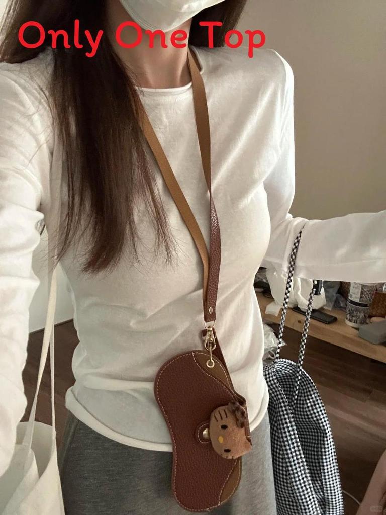 Casual Spring Womens Cotton Long Sleeve T Shirt With Sun Protection For Office Wear