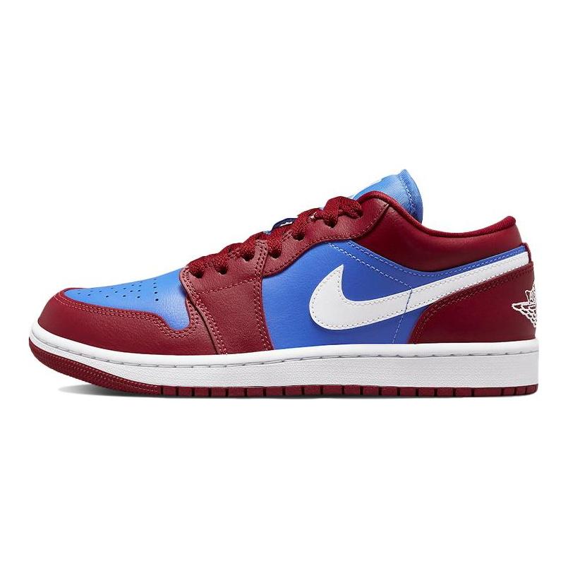 Jordan 1 Low Pomegranate Medium Blue Women's DC0774-604