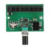 6Pin Power Interface Fan Splitter Controller Hub DC 12V Fan Speed Controller  Mining Machines