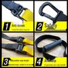 TRX7 Suspension and Yoga Resistance Band – Fitness & Abdominal Trainer for Home Use