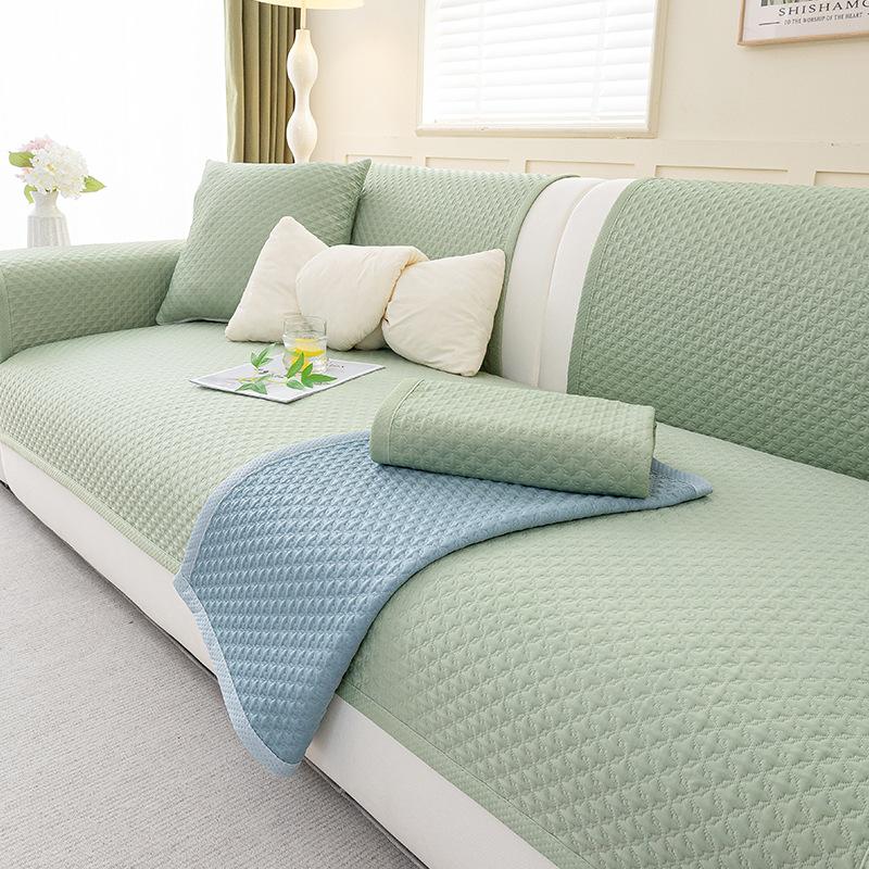 Cool Feeling, High Feeling, Summer And Summer Sofa Cushion  New One-Piece Seat Cushion, Cream Wind Cover Towel