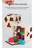Thirteen-Hole Wooden Shape Matching Box: Children's Educational Toy for Kindergarten Building and Learning