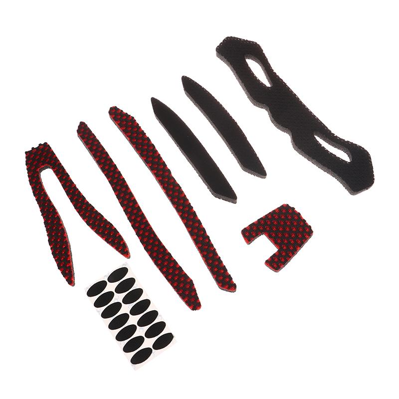 21Pcs/Set Bicycle Motorcycle Sport Sponge Helmet Inner Padding Foam Pads Kits Lining Protection Tool