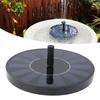Solar Fountain Pump Professional Efficient Energy Saving Oxygenation Pump Solar Bird Bath Fountain f