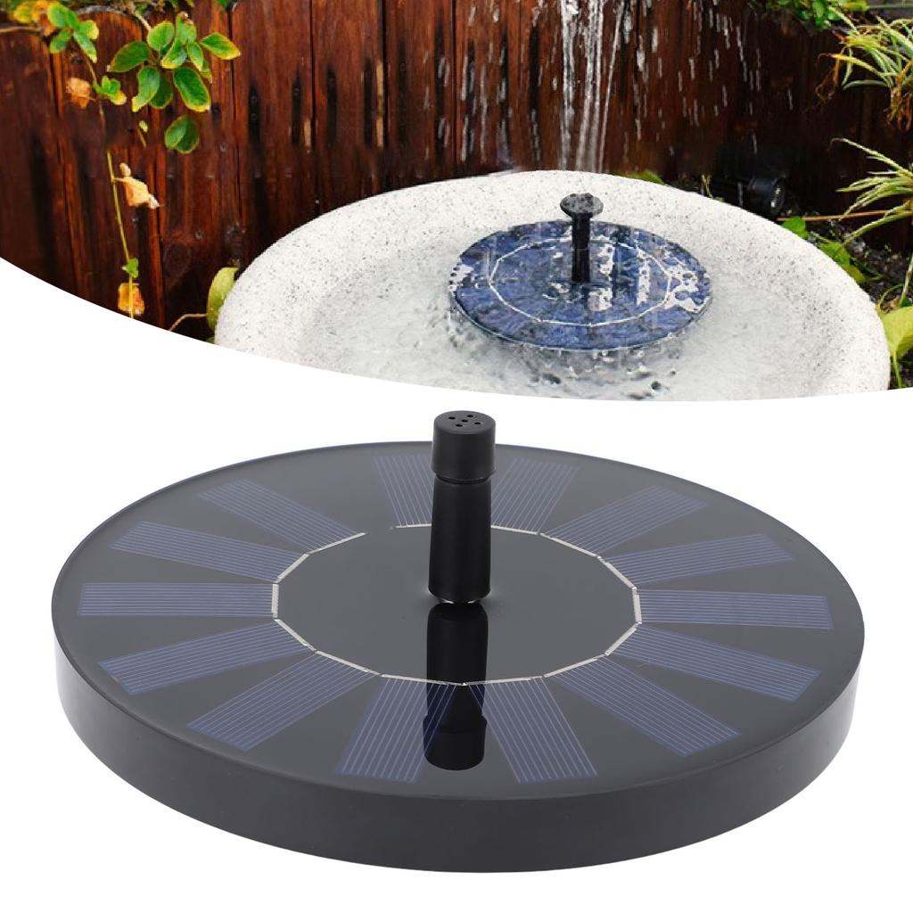 Solar Fountain Pump Professional Efficient Energy Saving Oxygenation Pump Solar Bird Bath Fountain f