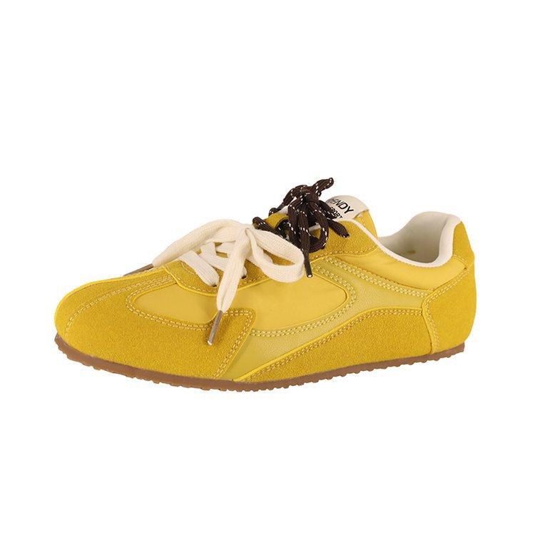 Soft leather version~ Dexun shoes heightening shoes children's 2025 spring new shoelaces fashion versatile casual shoes sports shoes