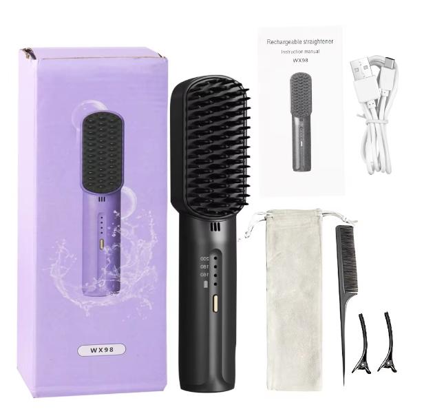Professional Electric Straight Anion Smooth Care Wireless Straight Party Gifts Flat Iron Hair Straightener Party Gifts