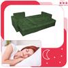 Bella Corner Sofa Bed with Sleeping Function, Corner Sofa, Family Furniture, Green Velvet