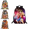 Durable And Fashionable Anime One Piece Monkey D. Luffy Travel Bookbag For Students
