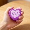 Love Heart Squeeze Toy Anxiety Relieving Heart Shape Sensory Fidget Toy Concentration Aid Relaxation Decompression Hand Exercise Toy