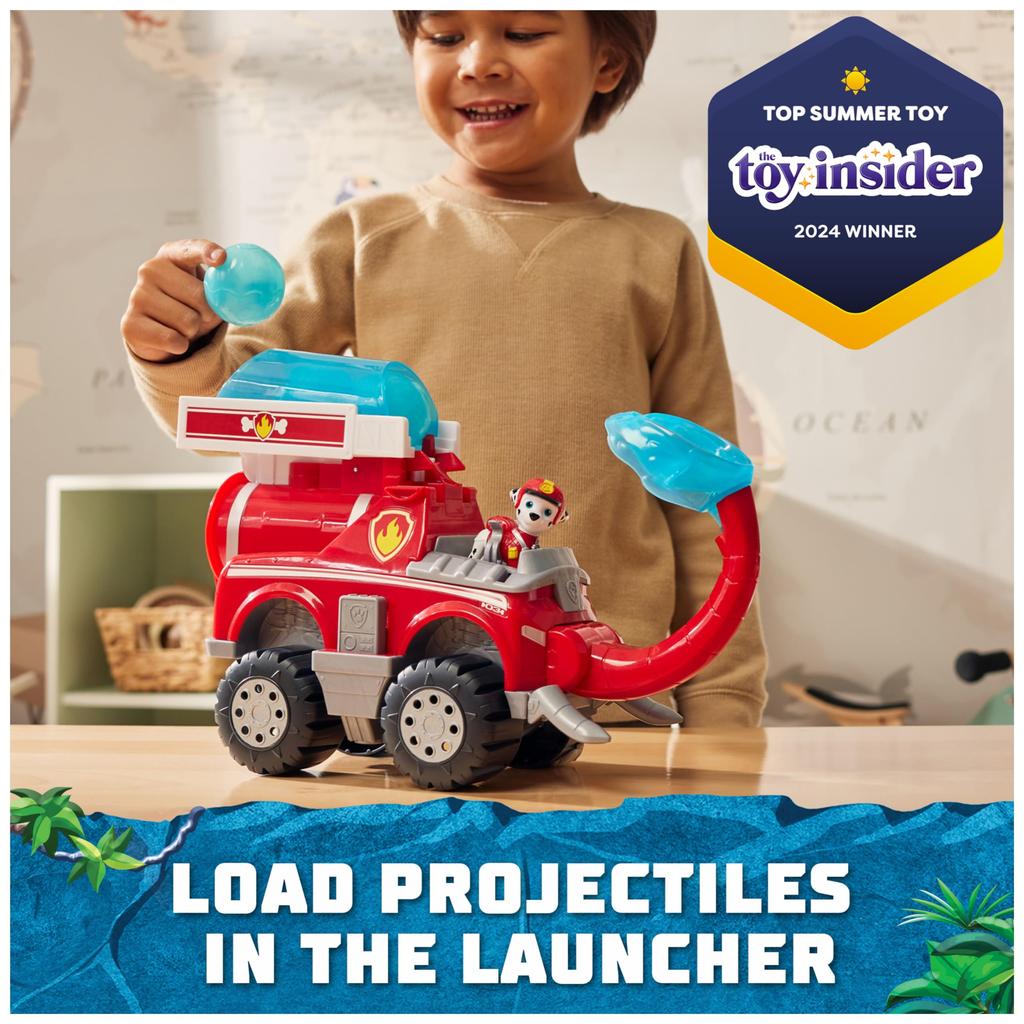 Paw Patrol Toy Vehicle MarshallDlxJungleVhicle