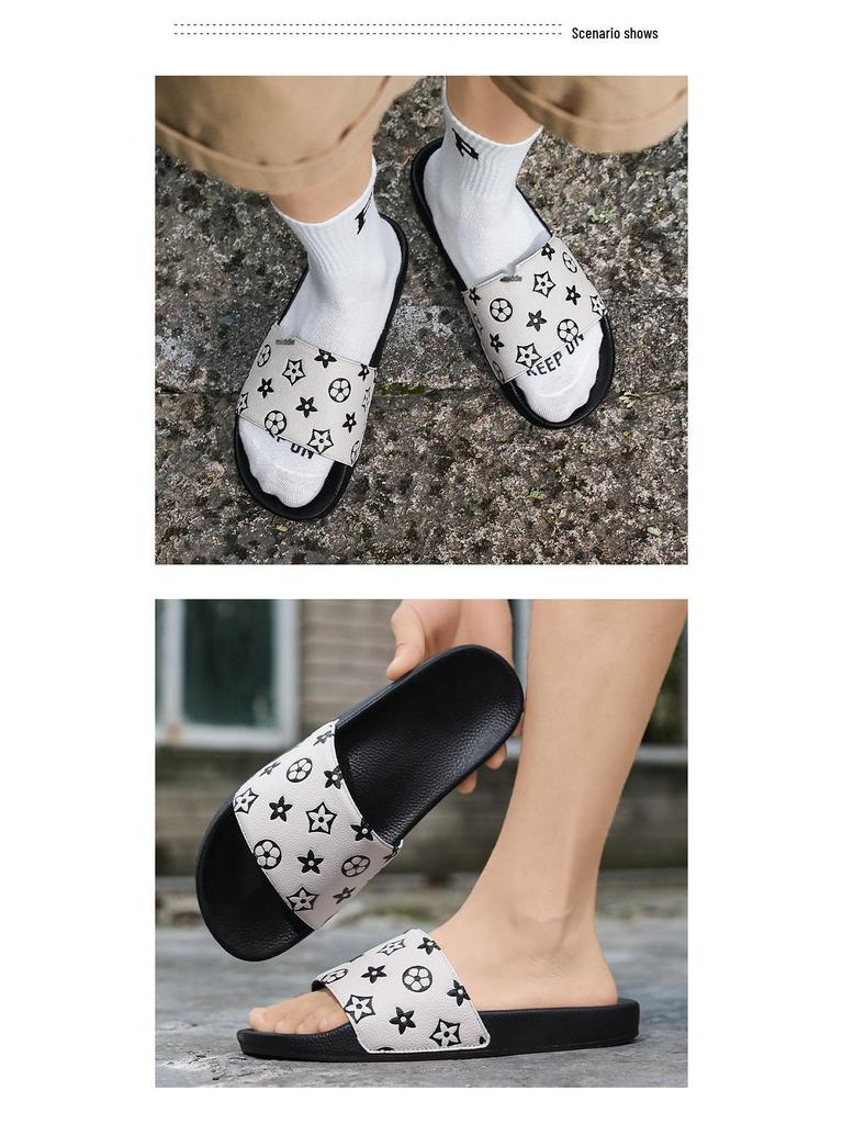 Men's Plus Size Summer Flip-Flop Sandals for Outdoor & Beach In Southeast Asia