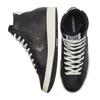 Converse Cons Pro Leather Wrapping Non-Slip and Abrasion Resistant High-Top Board Shoes Unisex Black Beige White