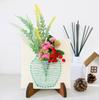 TUKUMO Pin String Art Artificial Summer Vacation Independent Study Craft Nordic Kids Handmade Kit "Vase" (with Flowers) Kit, Style, & Adults,