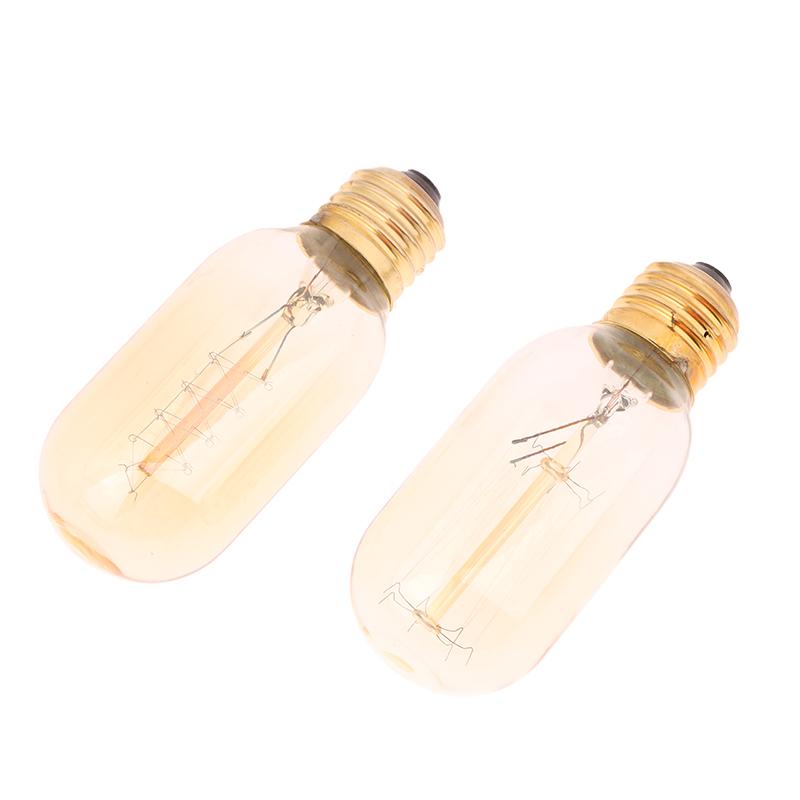 Dimmable Light Bulb E27 40W 220V Retro Warm Yellow Bulb St64 T45 A19 G80 Filament Light Incandescent Ampoule Bulbs