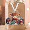 Navidad 2026 New Year Gifts - Christmas Theme Acrylic Hanging Ornaments Art Pendant for Car Home Party Wall Decoration 1PCS