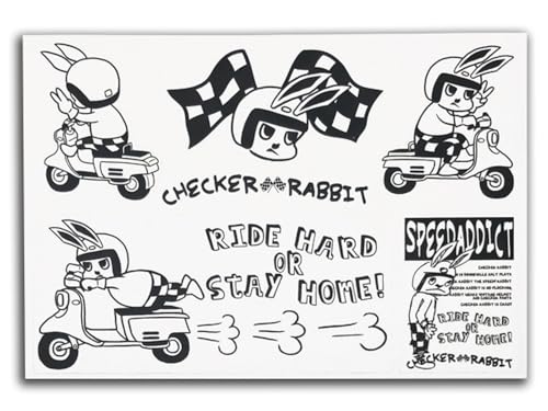 

Sticker Sheet (Rabbit Sticker A1)