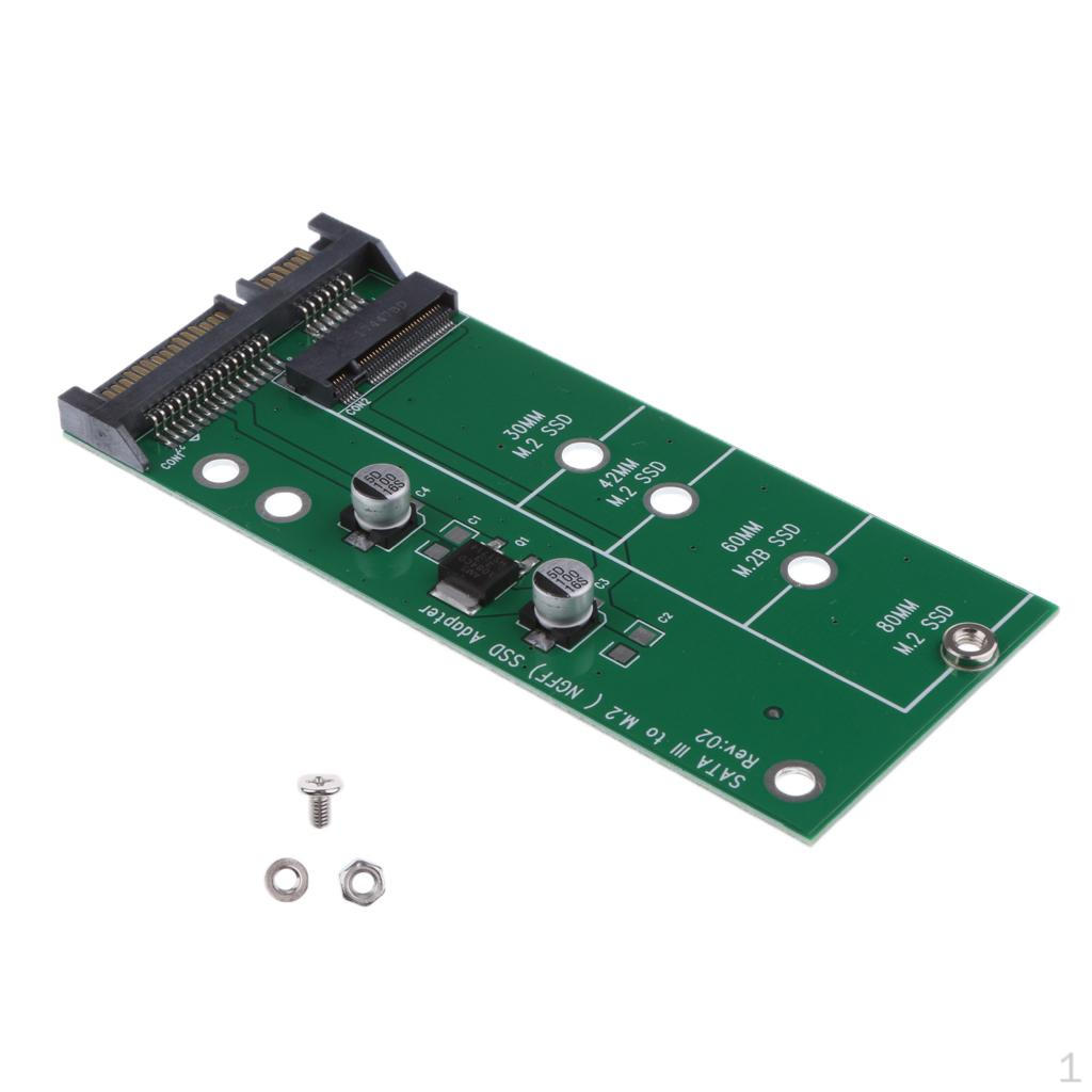 To M2 SSD Converter Adapter-Card M.2 3 III Connector Card