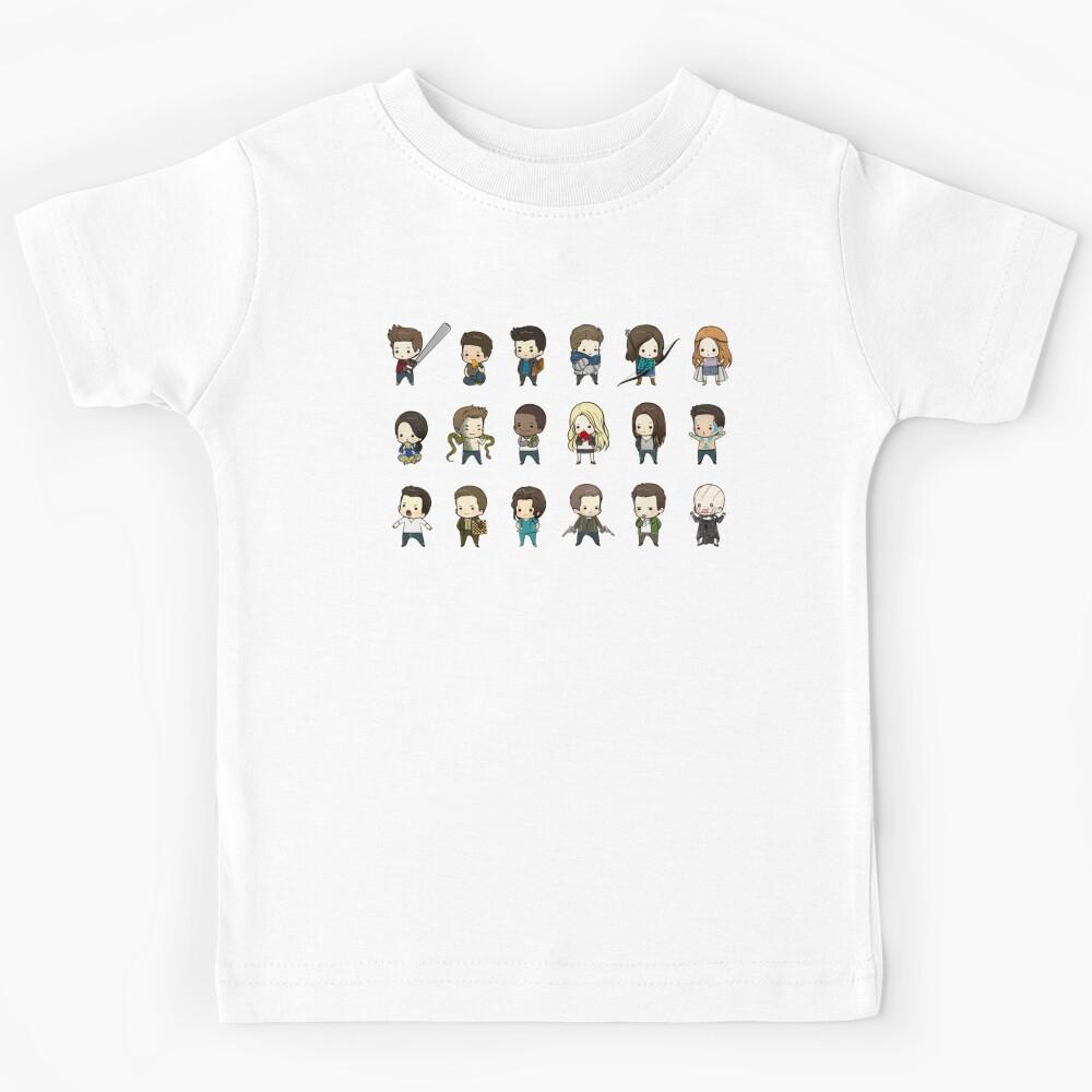 Teen Wolf Chibi Set Kids T-Shirt 100