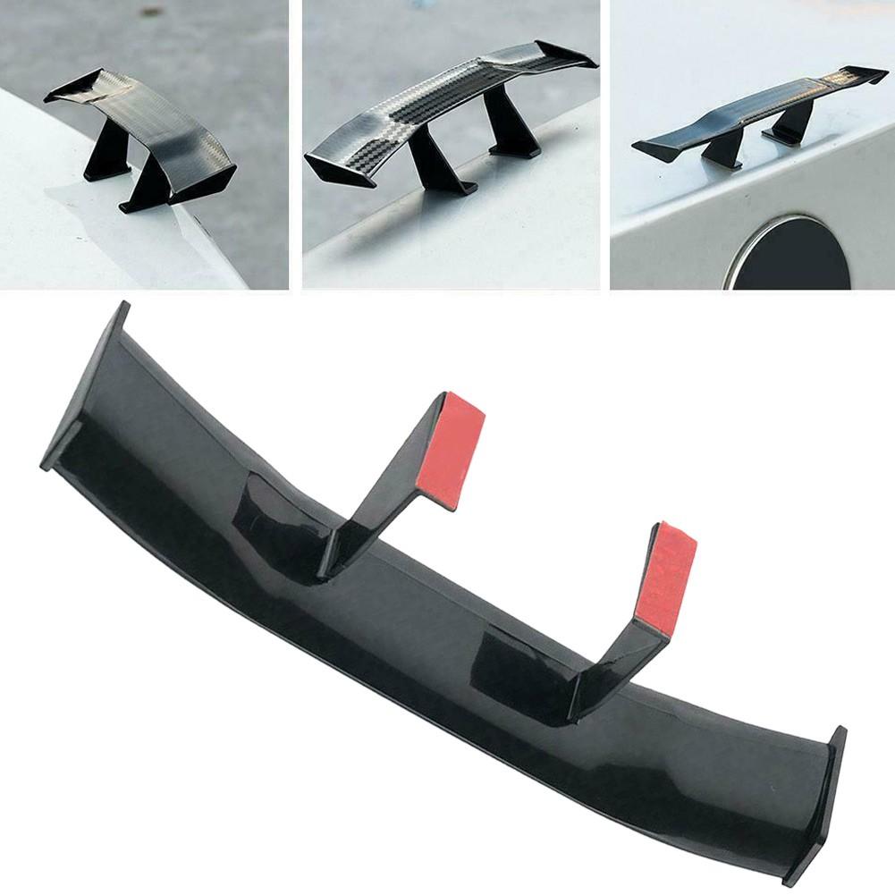Quick Installation 1x Spoiler Universal ABS Carbon Fiber