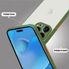 Phone Case - Khaki - for iPhone 14 Pro - Silicone + PC - Shockproof - Anti-slip Texture