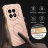 For OnePlus 13 Phone Case Carbon Fiber Textured Electroplated TPU Back Cover