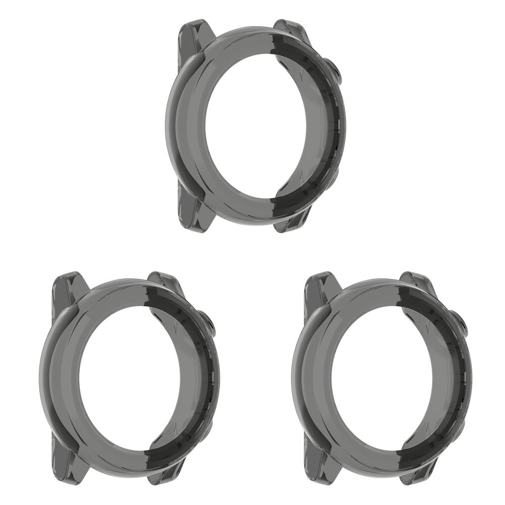 

TPU Case Cover Protector for Amazfit Stratos 3 A1928 Accessories (Black)