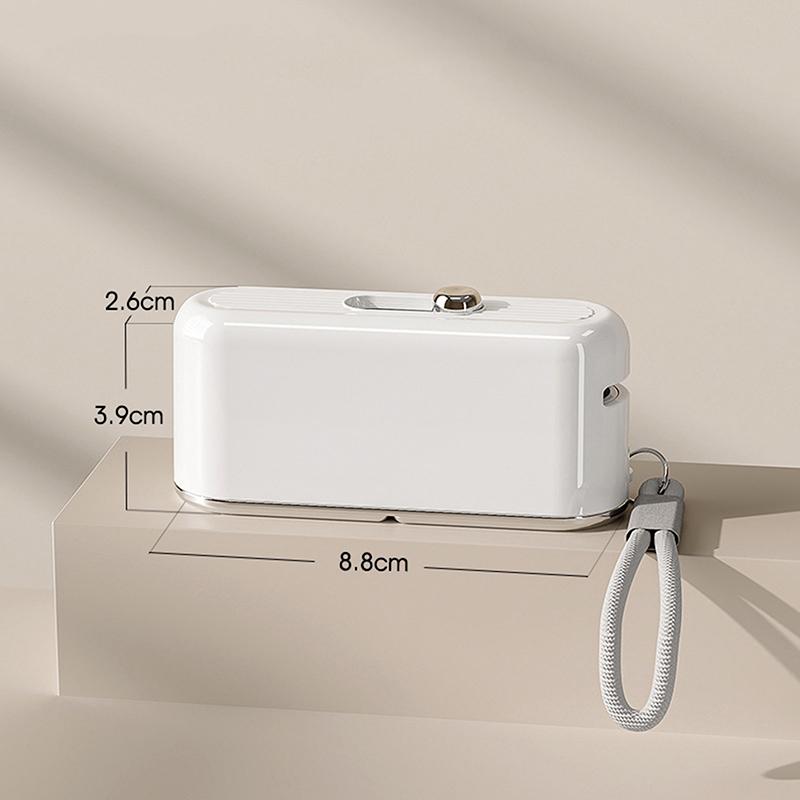 Floss Dispenser Automatic Ejectable Floss Organiser Oral Care Press-On Disposable Flossing Sticks Refillable Storage Box