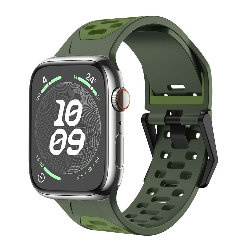 Silicone Strap for Apple Watch 11 10 46mm/Ultra 3 2 1 49mm Sport Wristband Correa iWatch 9 8 7 6 5 SE 45mm 44mm Band Accessories