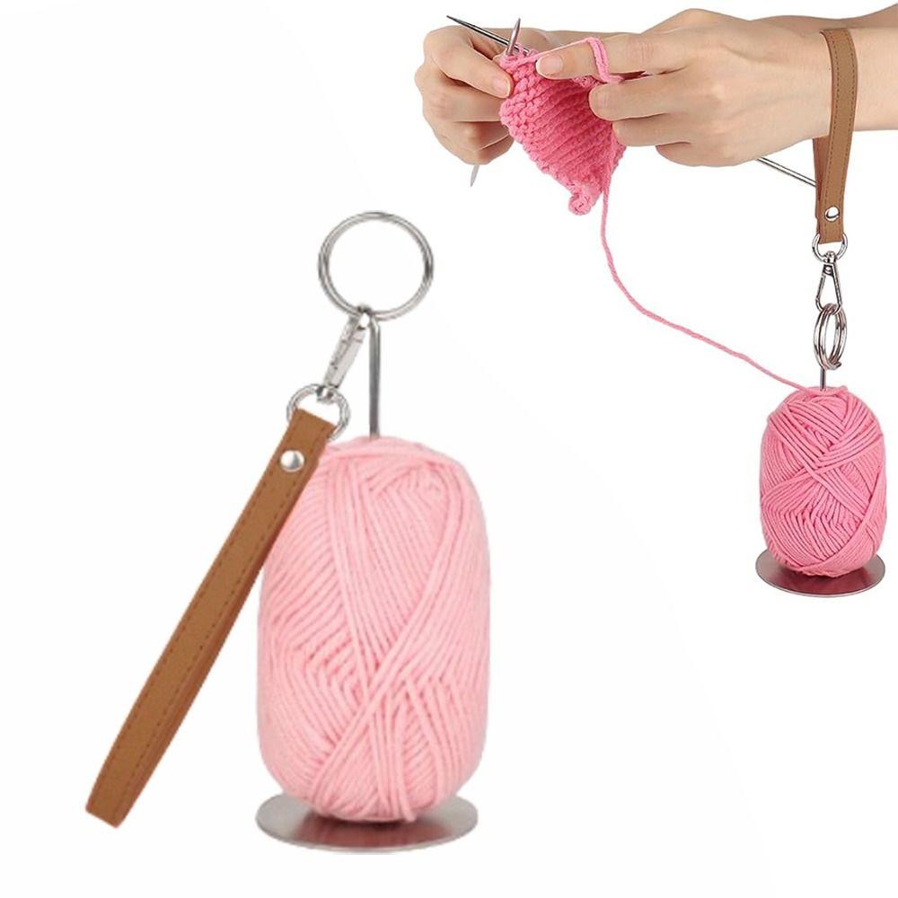 

Reusable Yarn Storage Holder Creative Mini Yarn Spinner Yarn Dispenser Stand Knitting Accessories