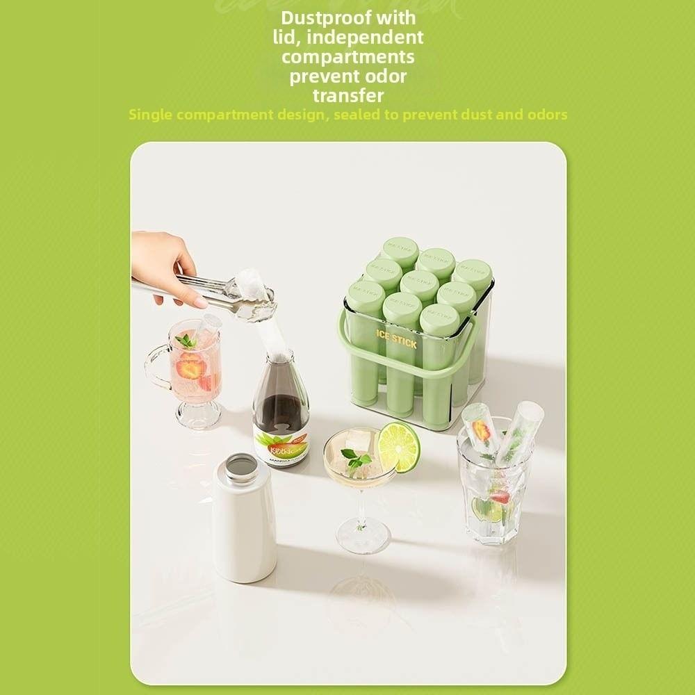 Reusable Old Popsicle Mold DIY Ice Maker Mold Durable Ice Cube Mould Kitchen Tools