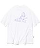 CPGN STUDIO Abc Cat Embroidered Short Sleeve T-Shirt White
