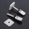 4 Pieces Stainless Steel Fin Screw Fin Screw Plate Set