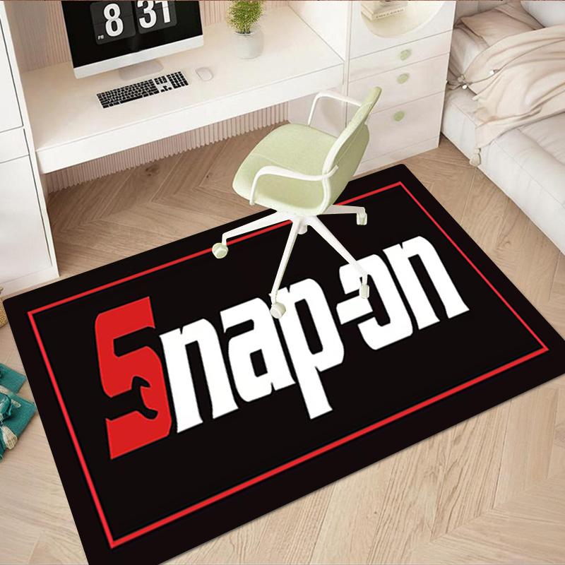1Pc Snap On Tools Print Rug - Home Decoration Carpet For Living Room Bedroom Flooring Computer Chair Area Rug