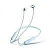 iKF Neckband Bluetooth Earphones, Low Latency, High Sound Quality, Long Battery Life, Waterproof And Sweat-Resistant, Light Blue