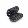 K61 Dual 2.4ghz Mini Lavalier Lapel Clip On Mic Wireless Microphone with Charging Case Smart Phone
