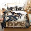 3D Print Peaky TV Blinders Bedding Set Boys Girls Twin Queen King Size Duvet Cover Pillowcase Bed Boys Adult Home Textileextile