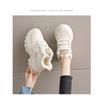 Fleece Lined Women Winter Thick Soled Height Increasing Casual Sports Dad Sneakers