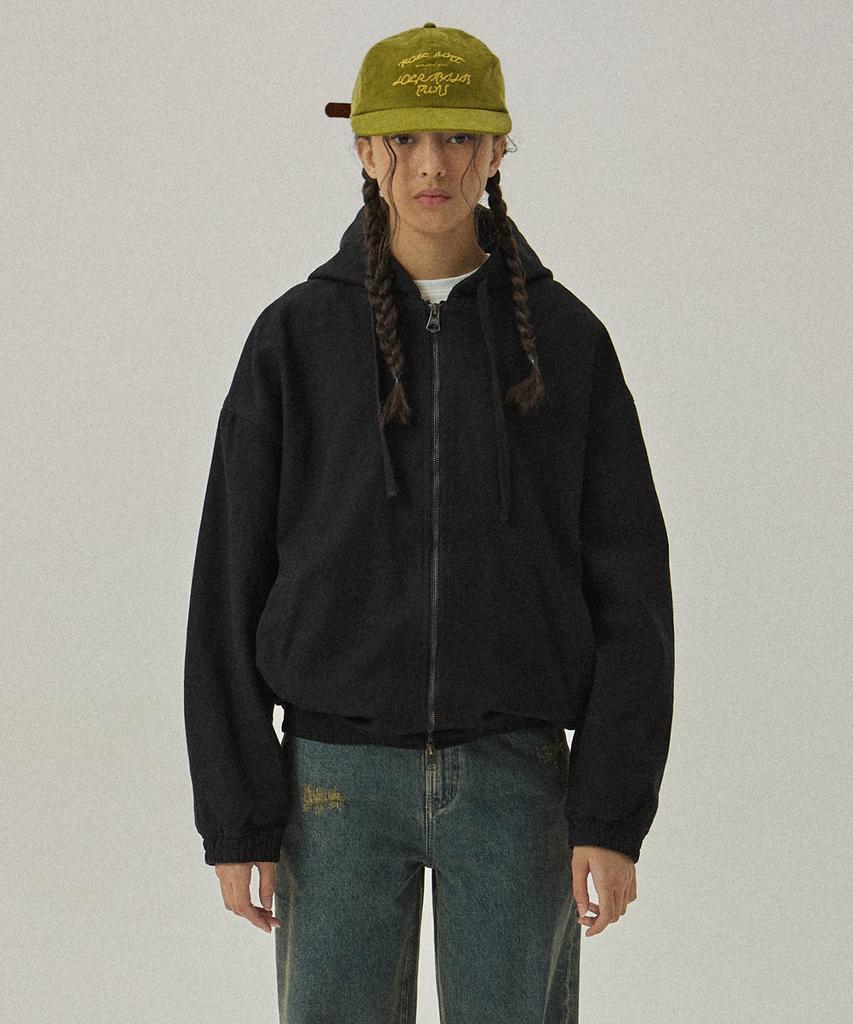 MAGOODGAN Headwear 9313 Corduroy Chain Embroidery Olive Green Ball Cap