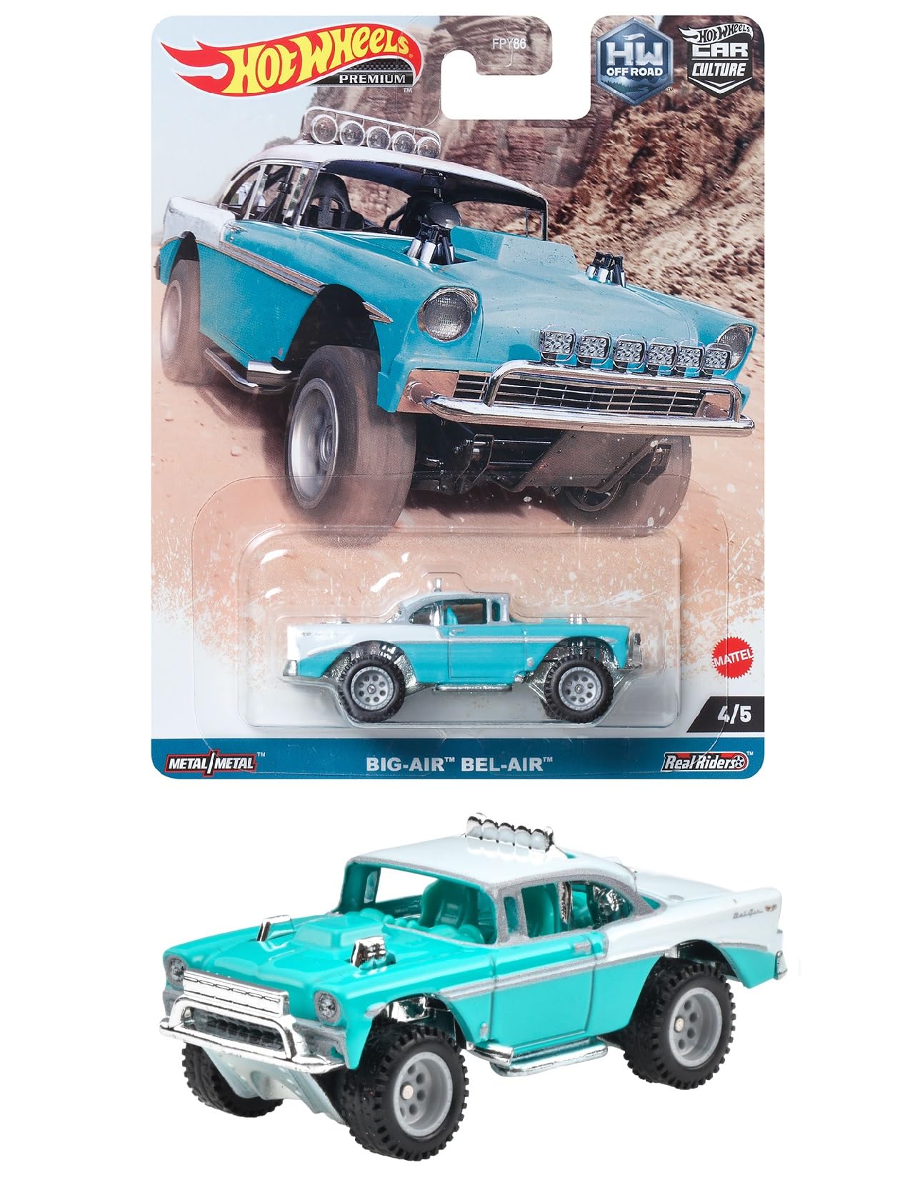 Hot Wheels Car Culture Off-Road Big Air Bel Air HKC74