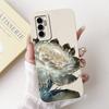 For Vivo V23e 5G Case V2126 Luxury Cat Flowers Painted Cover Soft TPU Phone Case For Vivo V23 Pro V 23 VivoV23 E Back Cover Bags