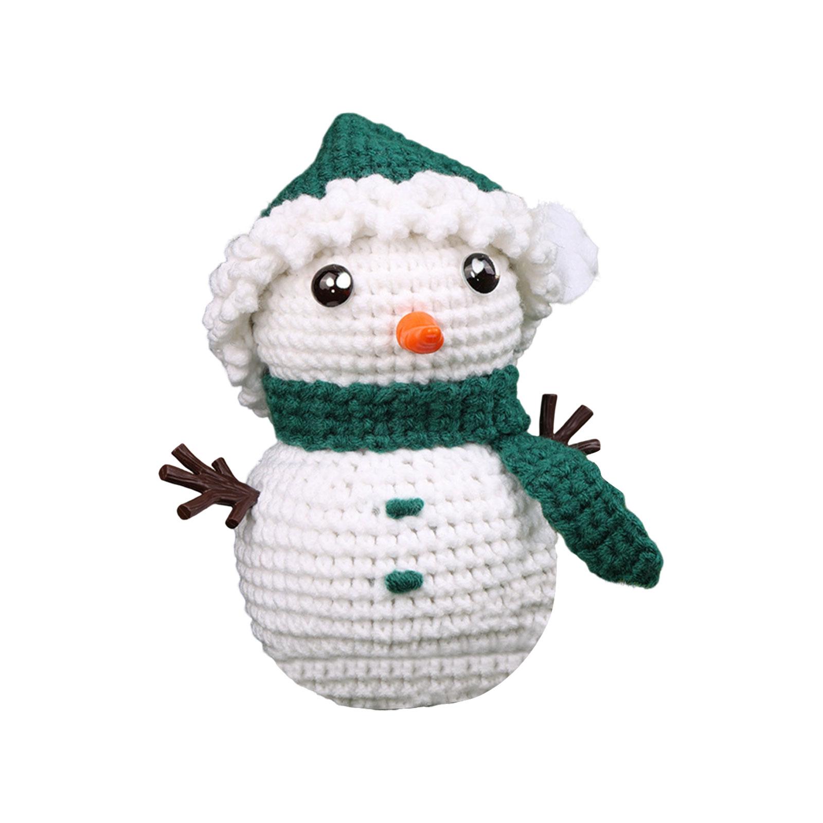 

Adorable Christmas Crochet Doll Minimalist Christmas Doll,Plush Toy Material Package One Size