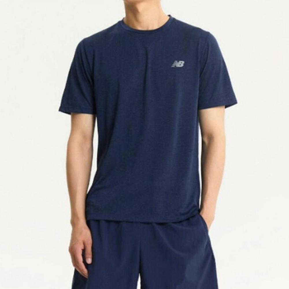 New Balance Men Athletics Running Short Sleeve Tee Nbnee4p051 50