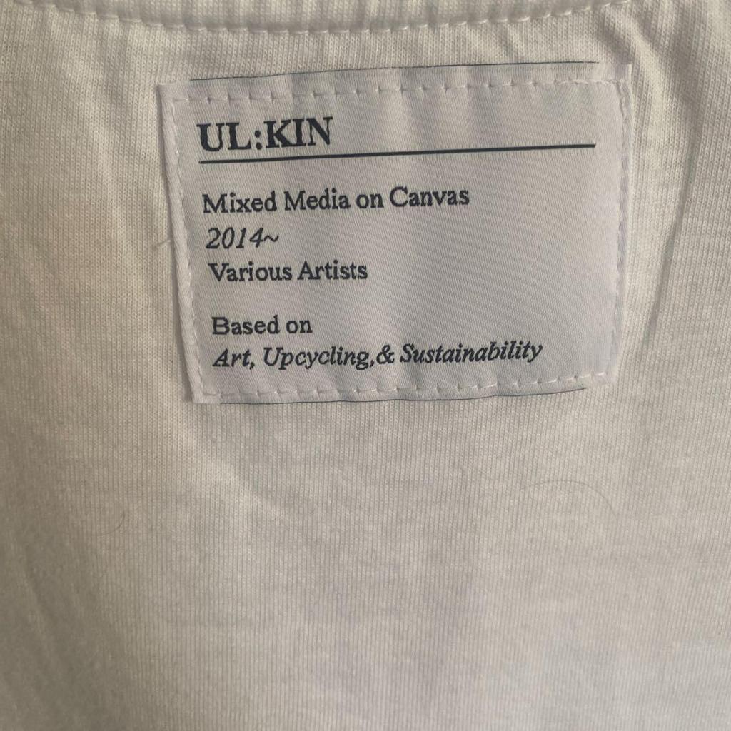 [USED] Extremely Rare TXT Yeonjun ul:kin Collaboration RUN UP Long Sleeve T-Shirt