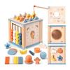 Montessori Toys 1 Year Old Toys Boys Girls Educational Toys Wooden Toys 1 2 3 Years Old Birthday Gifts Educational Clock Fingertip Education Early